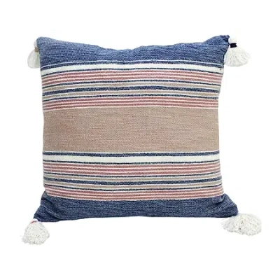 Vibhsa Linden Street Square Throw Pillow In Multi