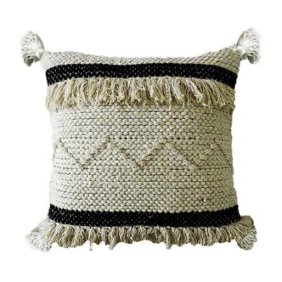 Vibhsa Linden Street Square Throw Pillow In Multi