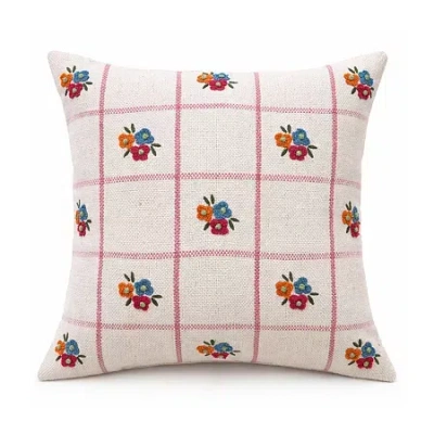 Vibhsa Linden Street Square Throw Pillow In Multi