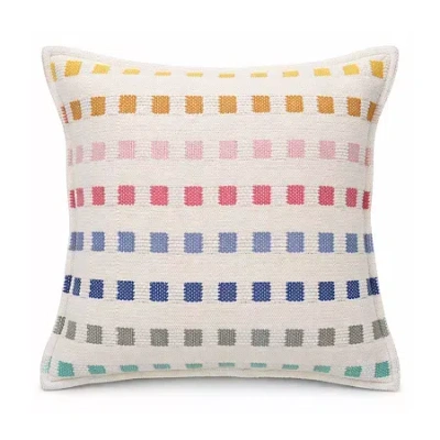 Vibhsa Linden Street Square Throw Pillow In Multi