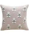 Vibhsa Persian Handwoven Decorative Pillow, 20" X 20" In Pink