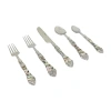 Vibhsa Royal 20-pc. Flatware Set In Silver