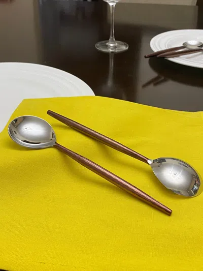 Vibhsa Stainless Steel Tablespoons Set Of 6 Piecces