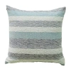 Vibhsa Textured Stripe Square Throw Pillow In Multi