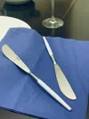 Vibhsa White 6-pc Dinner Knife Serving For 6 In Multi