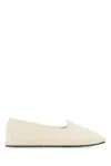 Vibi Venezia Canvas Ballerina Shoes Bianca Furlane In White