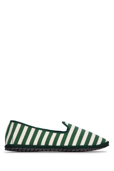 VIBI VENEZIA GREEN SLIP ON LOAFERS
