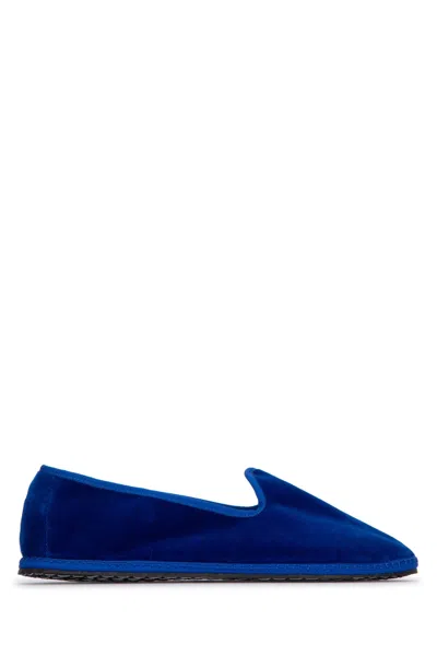 Vibi Venezia Lapislazzuli Velvet Slippers