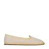Vibi Venezia Liscabianca Slippers In Yellow And Beige