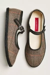 Vibi Venezia Mary Jane Flats In Animal Print