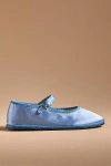 Vibi Venezia Mary Jane Flats In Blue