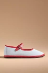 Vibi Venezia Mj Canvas Flats In Blue