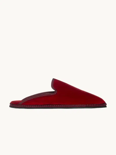Vibi Venezia Sabot Slippers Cherry It40 In Red