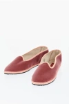 Vibi Venezia Cotton Velvet Loafers