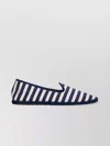 Vibi Venezia Striped Espadrille Sole Loafers