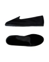 Vibi Venezia Woman Loafers Black Size 9 Textile Fibers