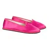 Shop Vibi Venezia Women's Classic Silk Furlana Slippers In Fragola In Multi