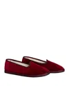 Vibi Venezia Loafers In Burgundy
