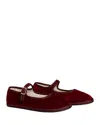 Vibi Venezia Women's Mary Jane Flats In Burgundy