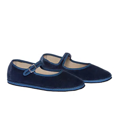 Vibi Venezia Women's Mary Jane Shoe In Delphina Blue In Multi