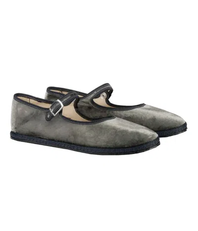 Vibi Venezia Women's Mary Jane Silk Velvet Shoe In Urania In Multi