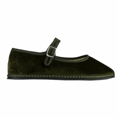 Vibi Venezia Women's Venezia Mary Jane Shoe In Green In Black
