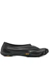 Vibram Five-toe Slip-on Sneakers In Black