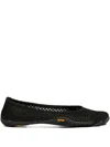 Vibram Vi-b Ballet Flats In Black