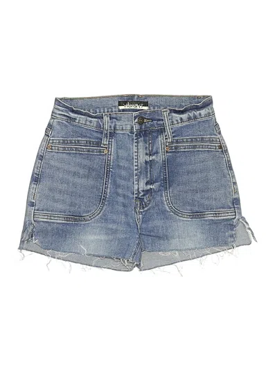 Pre-owned Vibrant M.i.u Denim Shorts In Blue