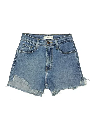 Pre-owned Vibrant M.i.u Denim Shorts In Blue