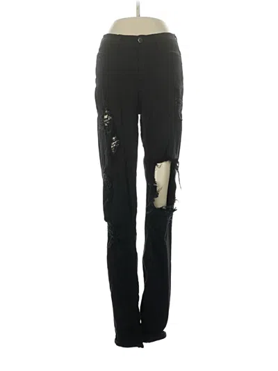 Pre-owned Vibrant M.i.u Jeans In Black
