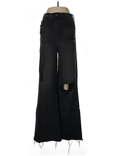 Pre-owned Vibrant M.i.u Jeans In Black
