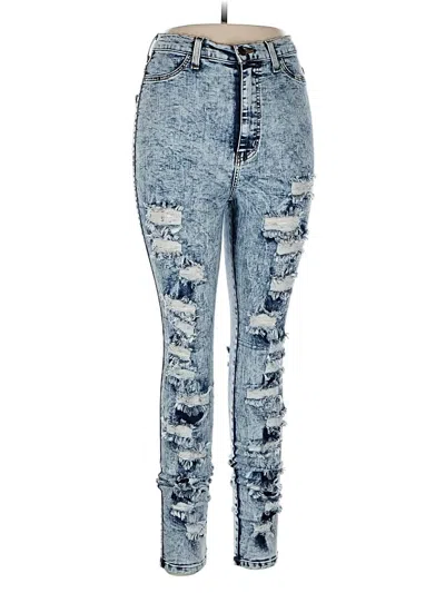 Pre-owned Vibrant M.i.u Jeans In Blue