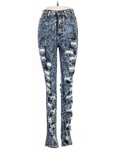 Pre-owned Vibrant M.i.u Jeans In Blue