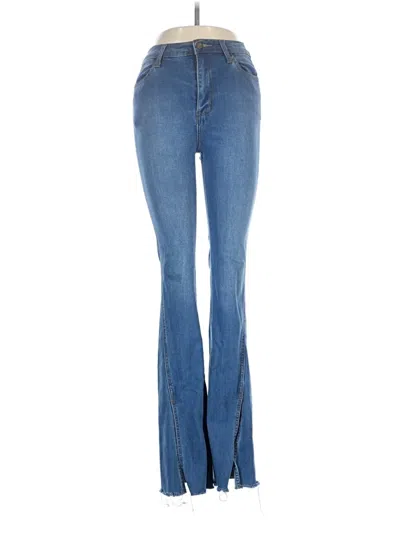 Pre-owned Vibrant M.i.u Jeans In Blue