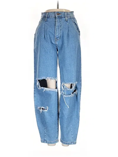 Pre-owned Vibrant M.i.u Jeans In Blue
