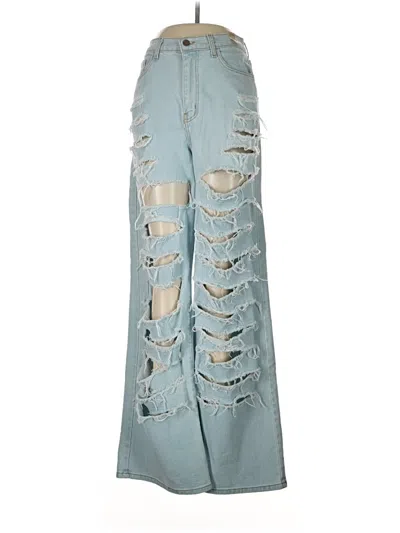 Pre-owned Vibrant M.i.u Jeans In Blue