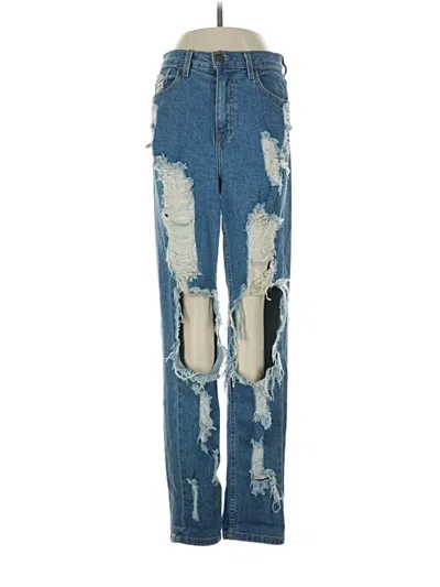 Pre-owned Vibrant M.i.u Jeans In Blue