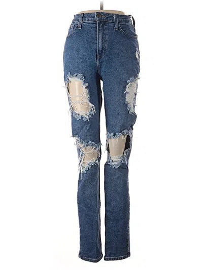 Pre-owned Vibrant M.i.u Jeans In Blue