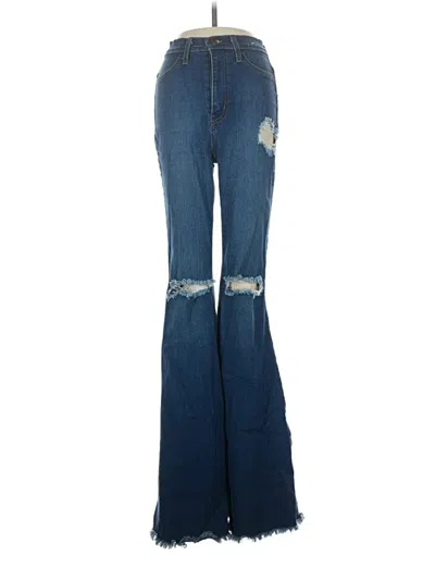 Pre-owned Vibrant M.i.u Jeans In Blue