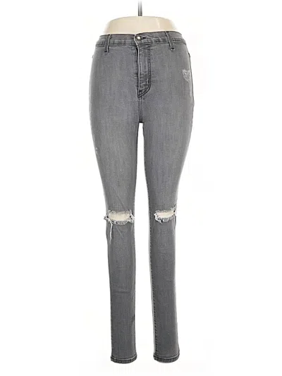 Pre-owned Vibrant M.i.u Jeans In Gray