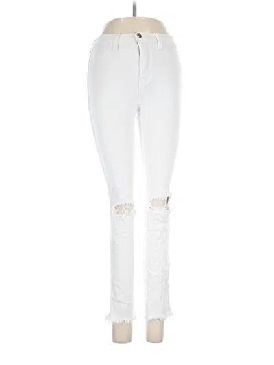 Pre-owned Vibrant M.i.u Jeans In White