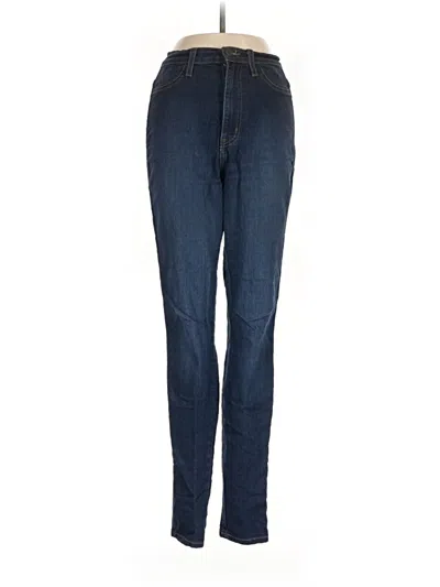 Pre-owned Vibrant M.i.u Jeggings In Blue