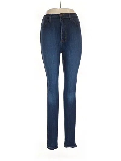 Pre-owned Vibrant M.i.u Jeggings In Blue