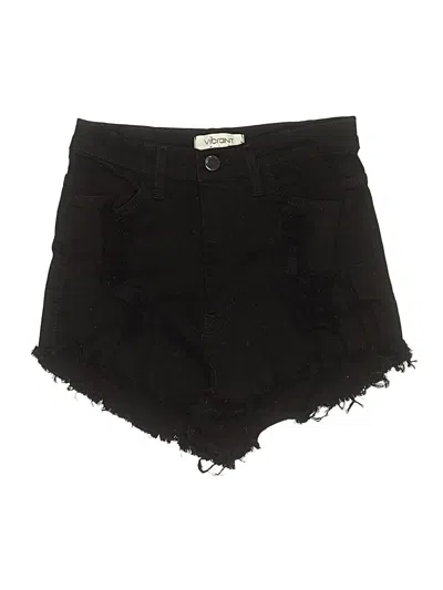 Pre-owned Vibrant M.i.u Shorts In Black