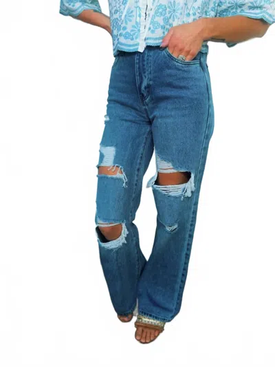 Vibrant Women's Daisy Mae Jeans In Blue