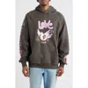 Vic Garcia World Sweet Bird Graphic Cotton Pullover Hoodie In Gray