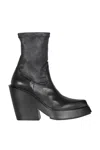 Vic Matie Block-heel 115mm Pointed-toe Boots In Nero