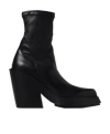 Vic Matie Block-heel 115mm Pointed-toe Boots In Black