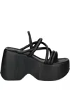 Vic Matie Heeled Sandals Vic Matié Woman Color Black In Black